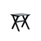 Stori Modern Outdoor Side Table - Graphic Collection in Orange