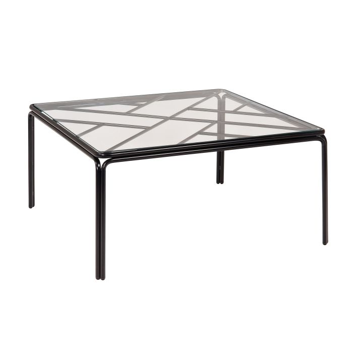 Square Patio Coffee Table, Outdoor Coffee Table White Square