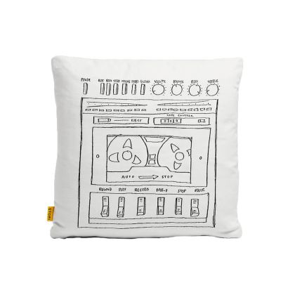 Boombox Outdoor Pillow
