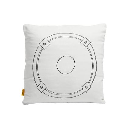 Speaker Pillow in White