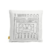 Boombox Outdoor Pillow