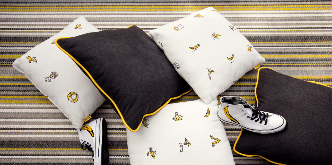 go bananas outdoor pillows by stori modern
